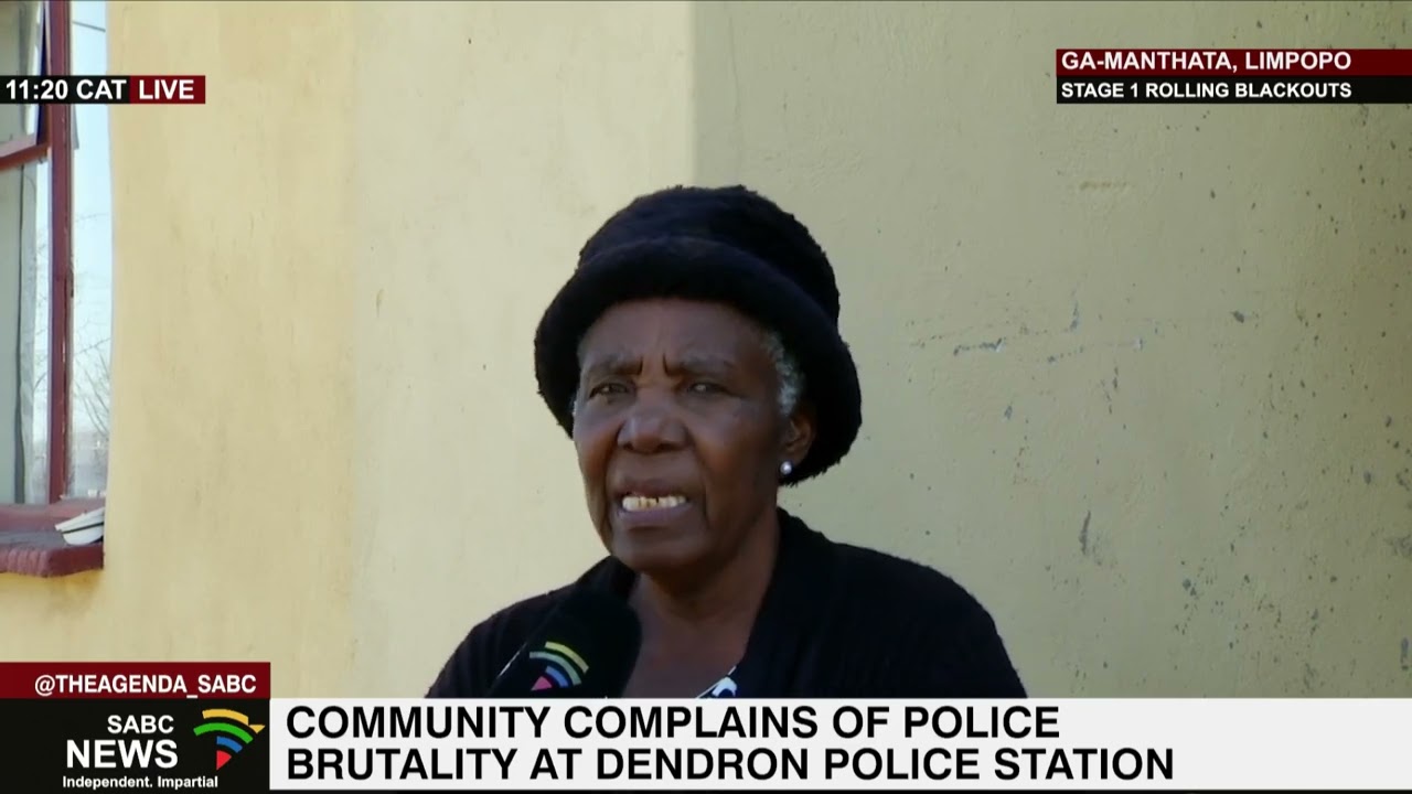 Allegations of police brutality at Dendron SAPS station near Polokwane