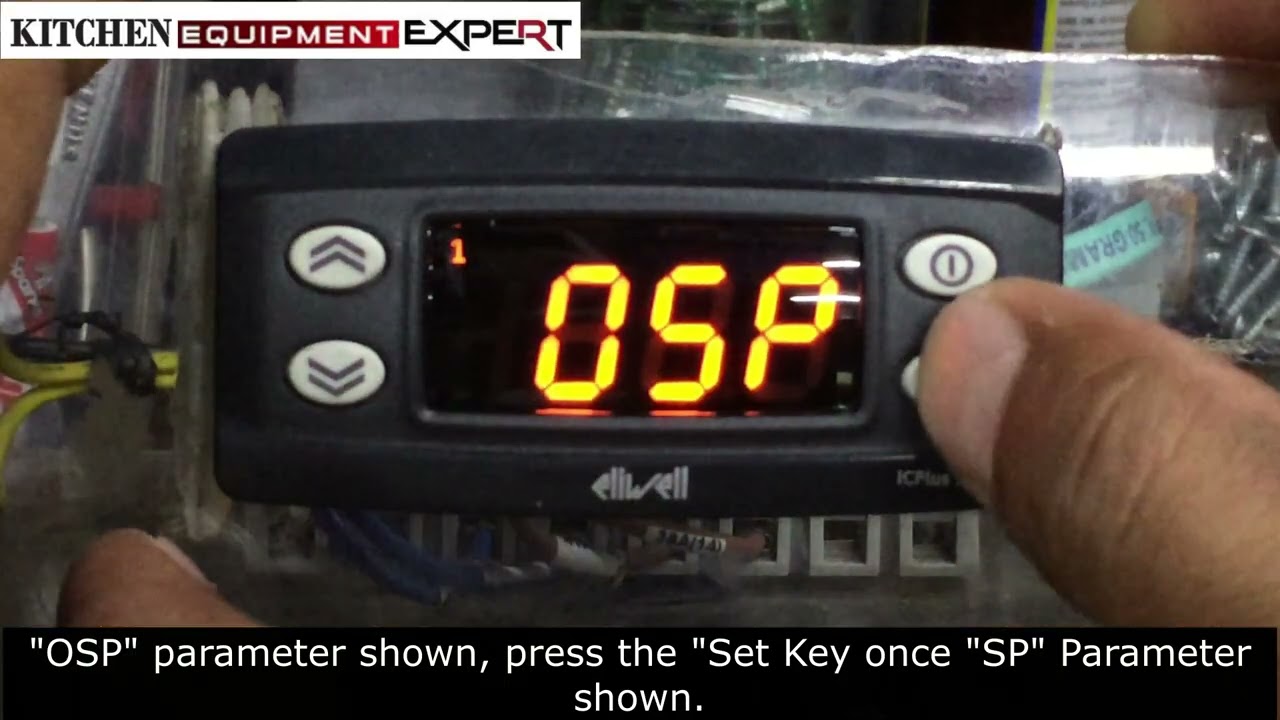 Eliwell Controller How to Remove the Temperature Icon Blinking