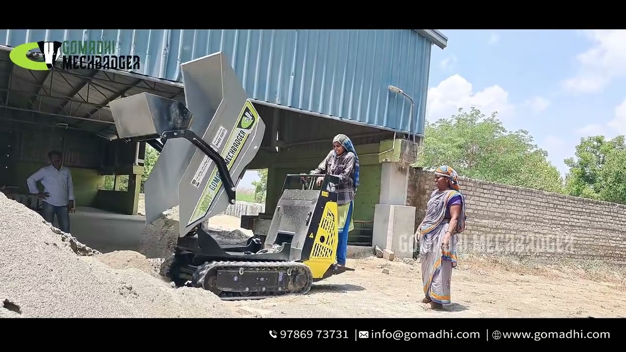 MD01 DUMPER - CUSTOMER FIELD TRIAL (Mini Dumper)