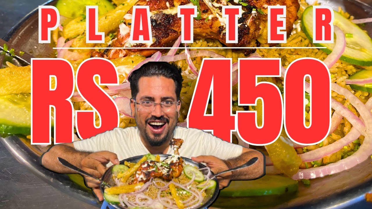 BABA FAREED RESTAURANT | KARACHI CHEAPEST PLATTER HOUSE | SABE SE SASTA PLATTER Rs 450/= KA | PART 2