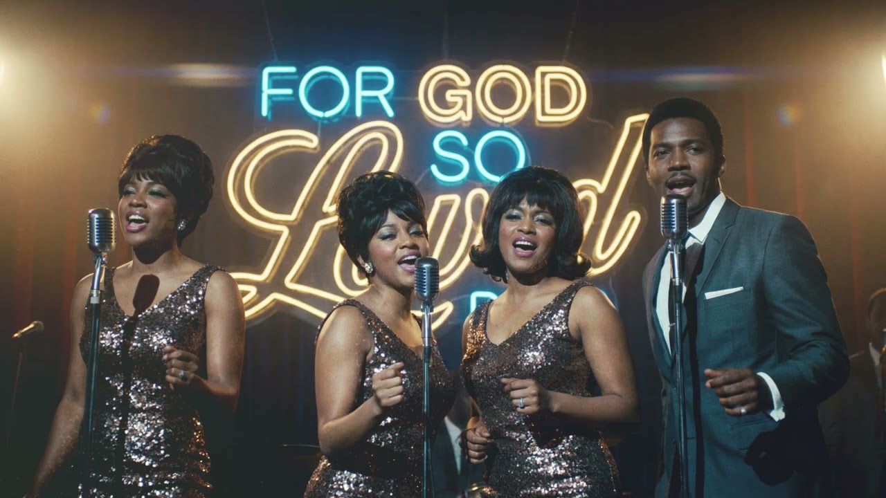 🎶 60’s Motown Gospel | “For God So Loved” 🎶