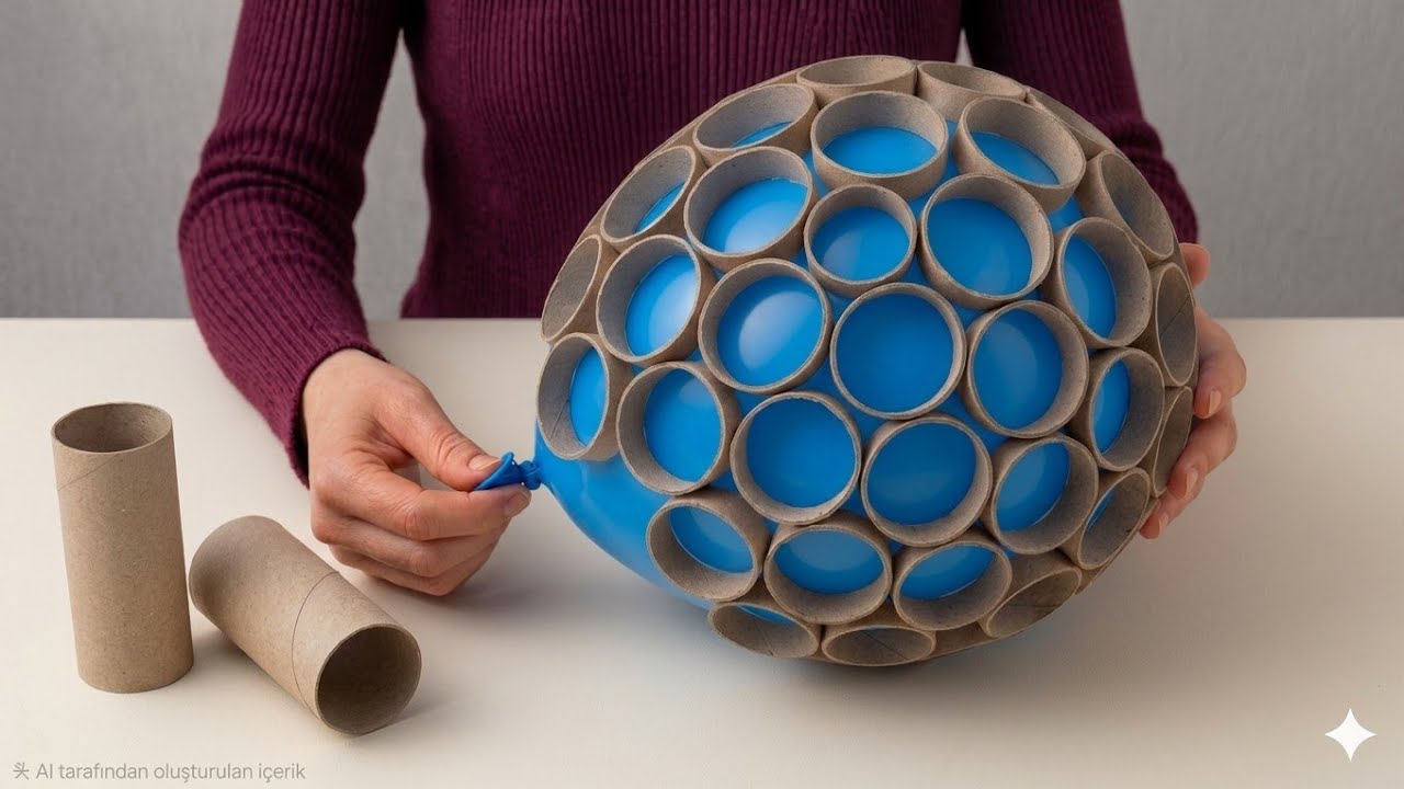 Don't Throw Away Toilet Paper Rolls! ♻️ Amazing Balloon DIY Idea 🥰