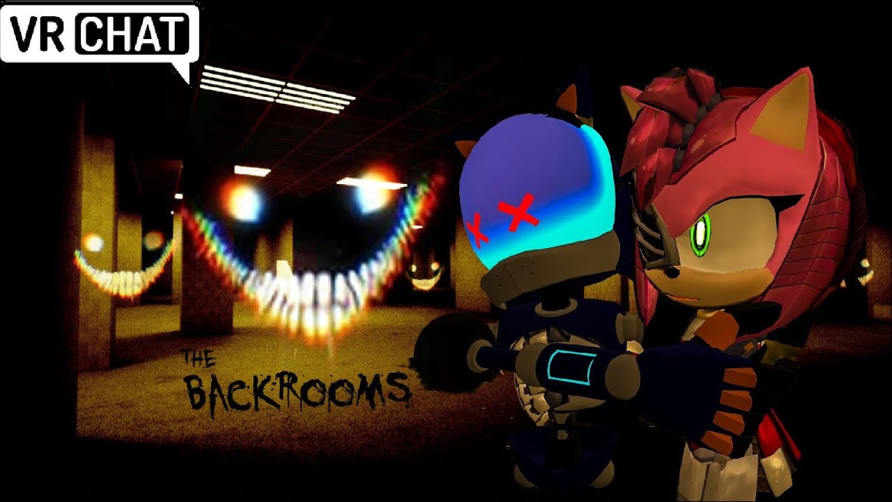 CHAOS SONIC X RUSTY ROSE IN BACKROOMS (VR Chat)
