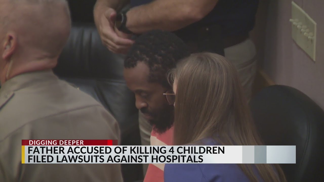 Father accused of killing 4 children filed lawsuits against hospital, two Triangle counties