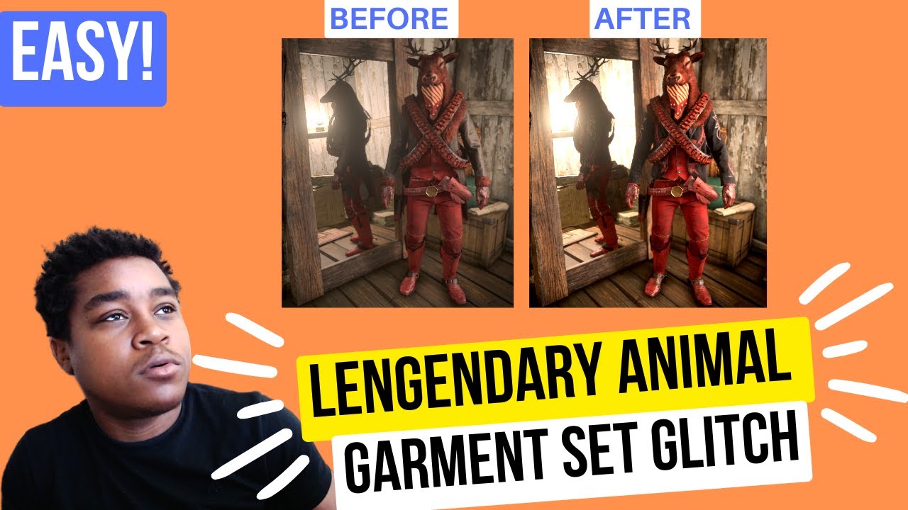 How to GLITCH ANY legendary animal garment set in Red Dead Online #reddeadonline #dripnetwork #howto