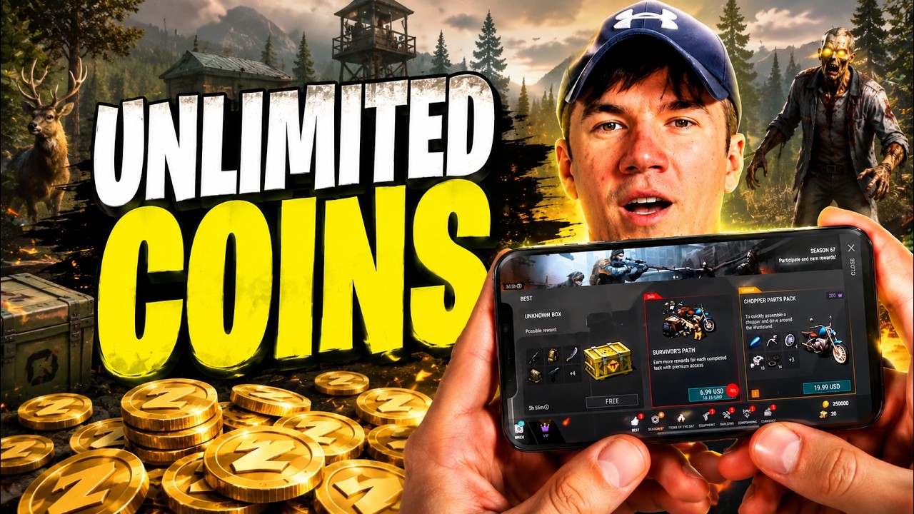 Last Day On Earth Free Coins - How To Get Last Day On Earth Unlimited Coins (iOS Android) Tutotrial