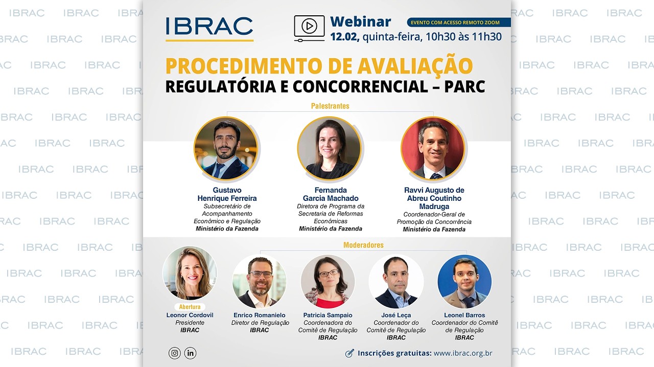 PROCEDIMENTO DE AVALIAÇÃO REGULATÓRIA E CONCORRENCIAL – PARC  - 12.02.2026
