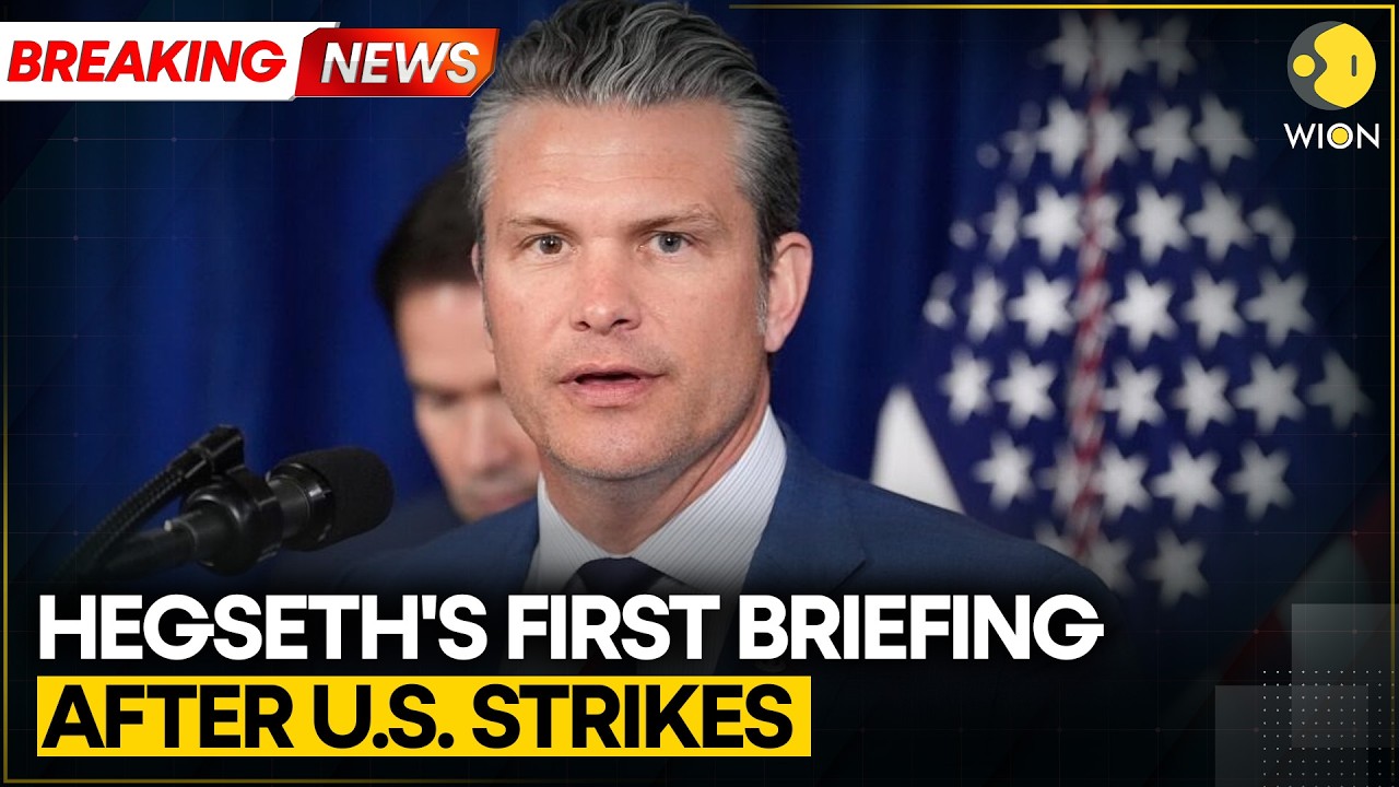 Secretary Of War: US Conducted The Most Precise Strikes on Iran | WION BREAKING