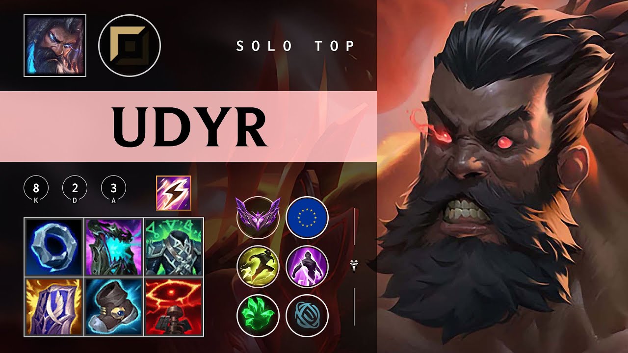 Udyr Top vs Garen - EUW Master Patch 26.02