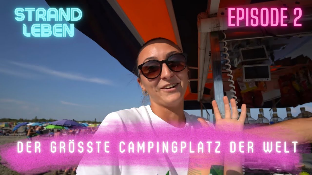 Größter Campingplatz der Welt: Marina di Venezia 2022. Kinderspaß/Spielplatz/Strandleben Episode 2