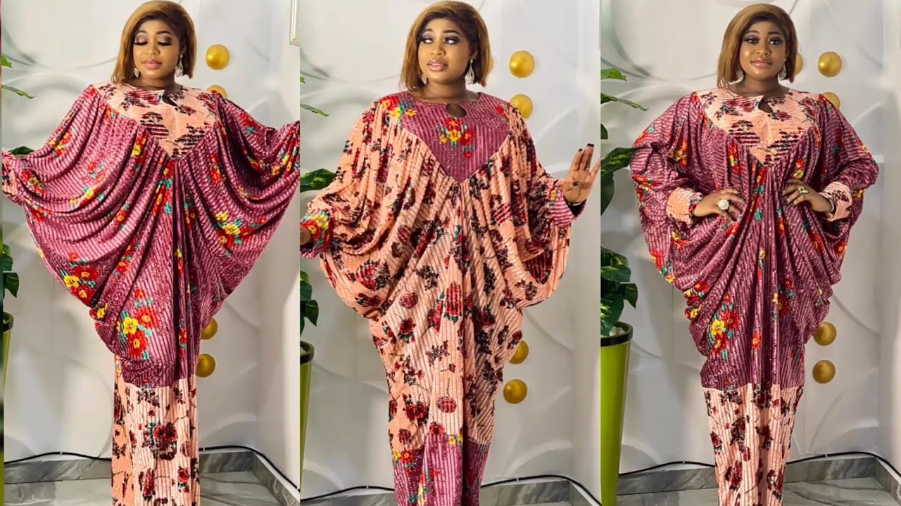 How to make a DRAPED COWL BUBU KAFTAN with YOKE