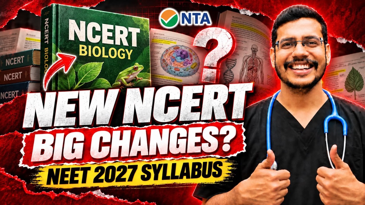 Changes In New NCERT For NEET 2027? NTA Latest Update | Dr. Anand Mani | NEET 2027 Syllabus 