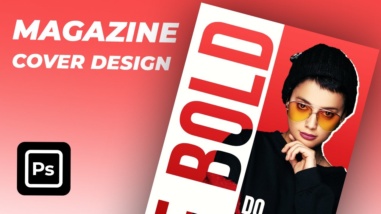 Magazine Cover Design in Photoshop