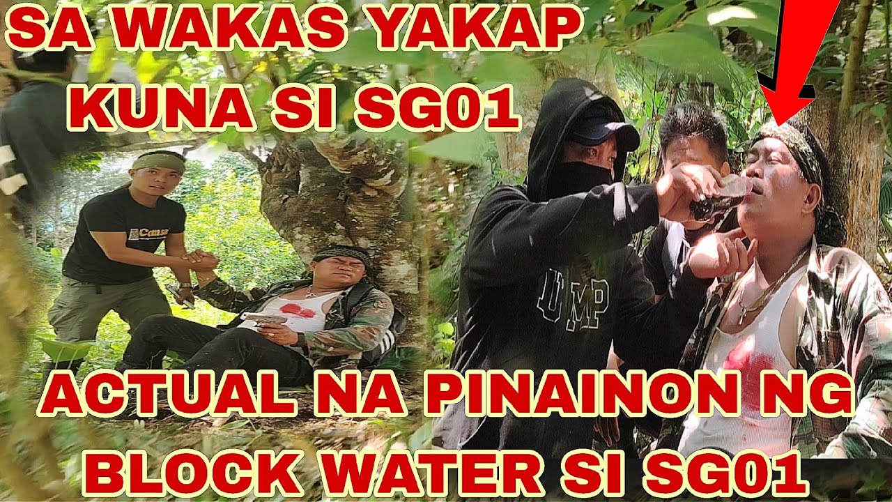 PART #3 ACTUAL NA PAG INOM NI SG NG BLOCK WATER MISSION ACCOMPLISHED #viralvideo 