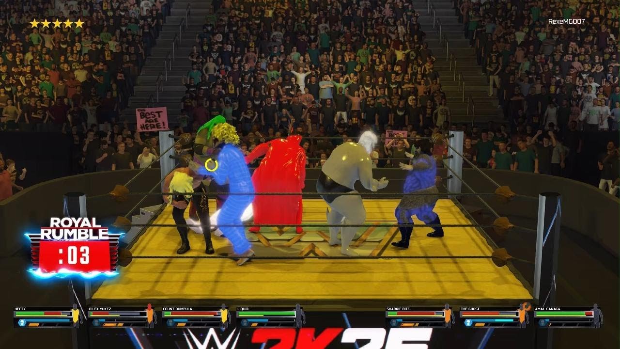 A Chaotic Rumble Champ match 🤣