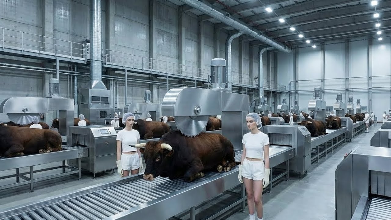 How Giant Dairy Farms Raise and Transport Cattle at Massive Scale