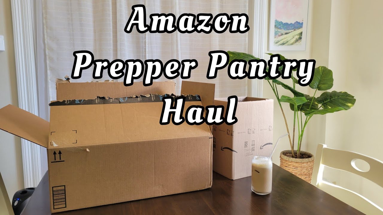 Amazon Prepper Pantry Haul | Prepper Prepping Preps | Augason Farms