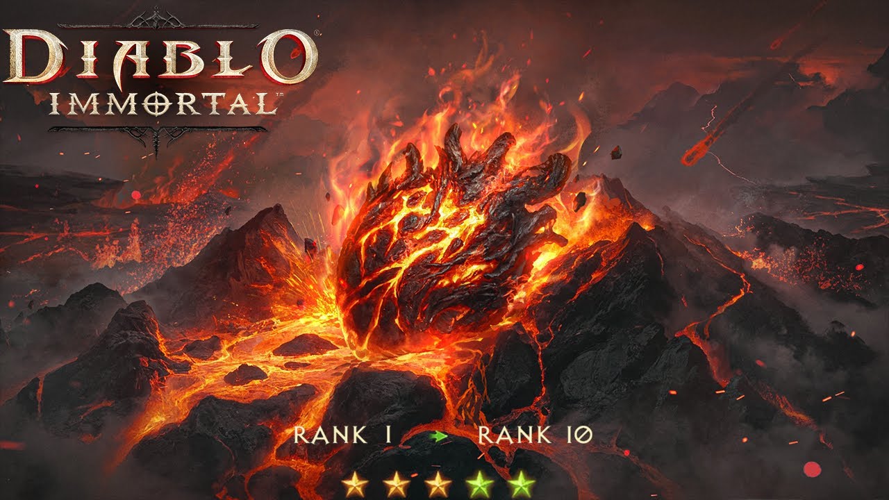 Colossus Engine Rank 1 to Rank 10 - Diablo Immortal