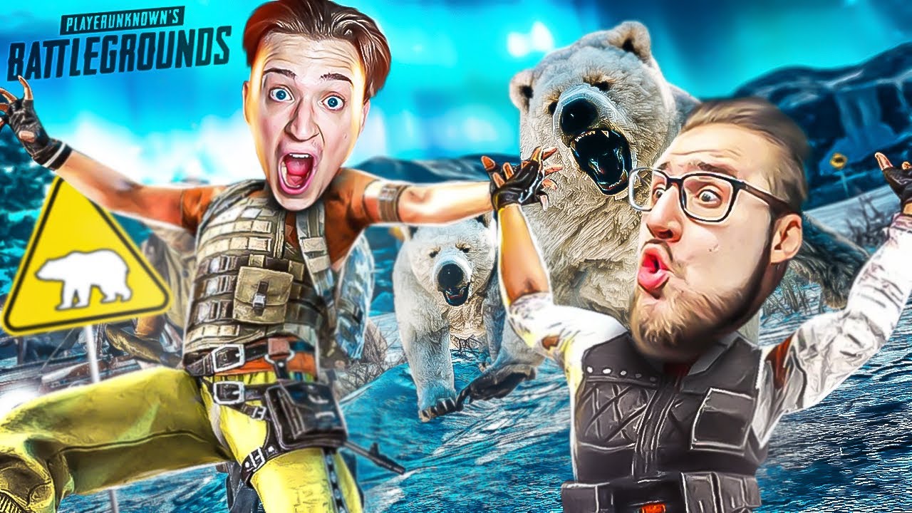 ЗАНЯЛИ ТОП 1! НА НАС НАПАЛИ НАСТОЯЩИЕ МЕДВЕДИ В PUBG! БЕГИ, ЕСЛИ ХОЧЕШЬ ЖИТЬ!