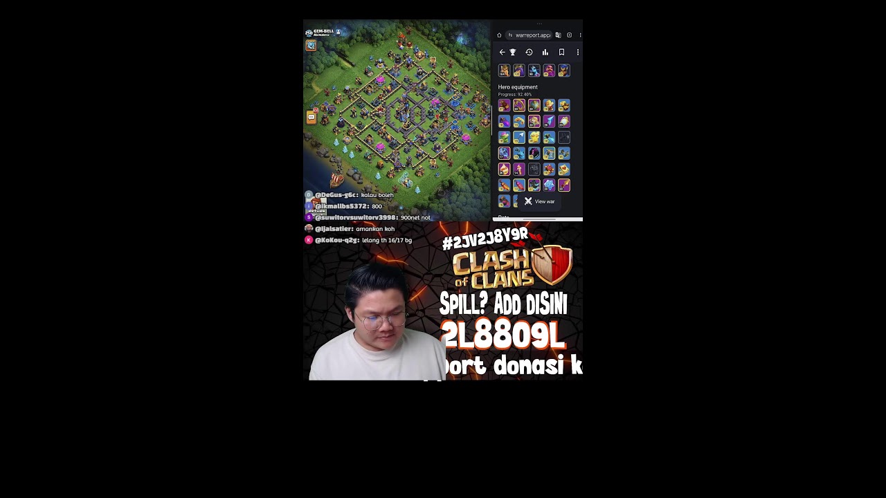 Cari COC Indonesia? Join @solyclasher live coc indonesia 