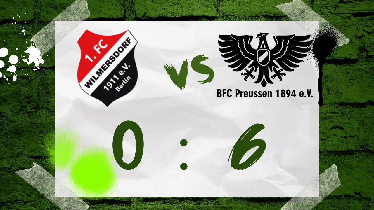 1 FC Wilmersdorf - BFC Preussen  HIGHLIGHTS |  BERLIN LIGA | BFC PREUSSEN TV