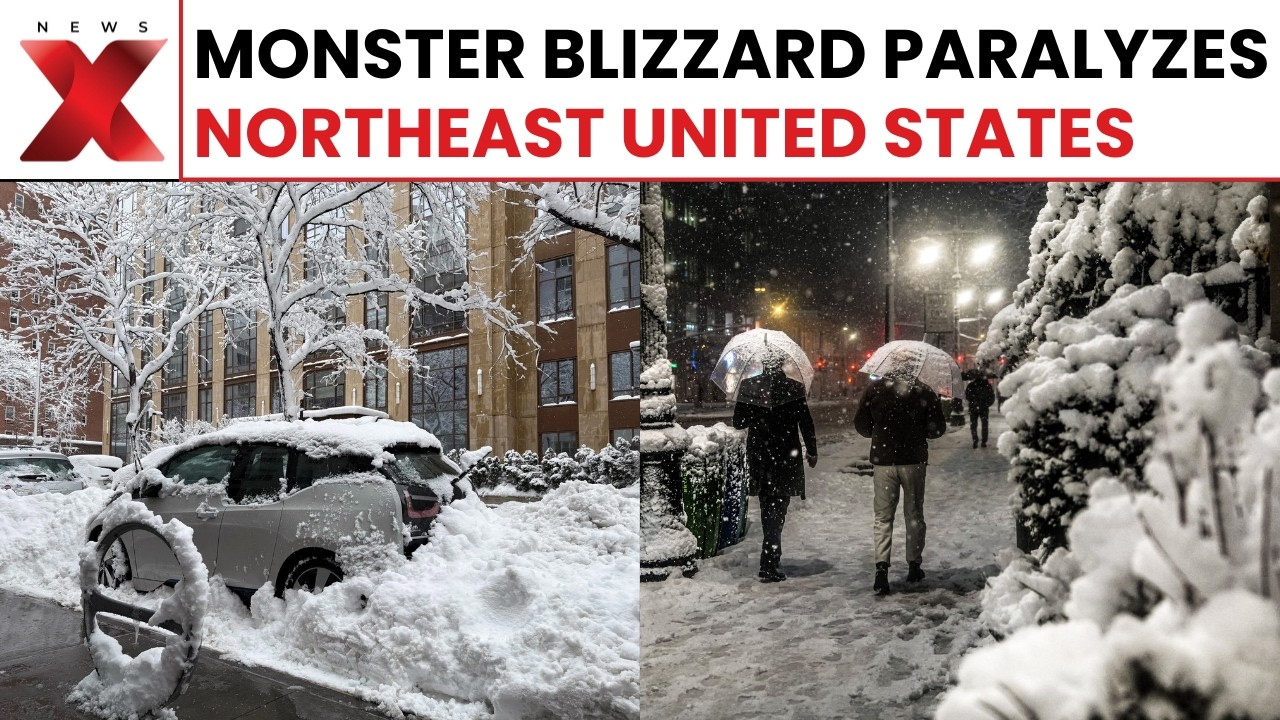US Winter Storm: Blizzard Triggers Emergency Across Several Northeastern US States | Latest News