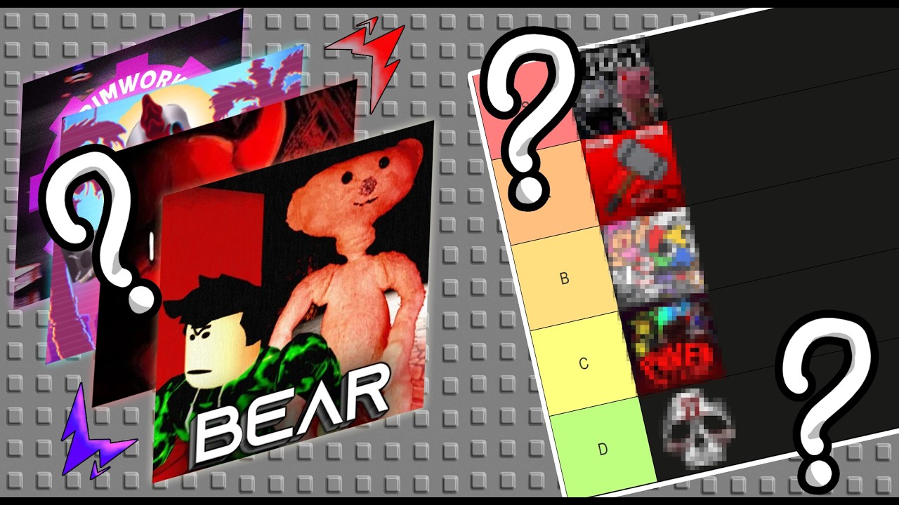 Qual o melhor jogo assimétrico do Roblox? BEAR [ALPHA] | DJA #1