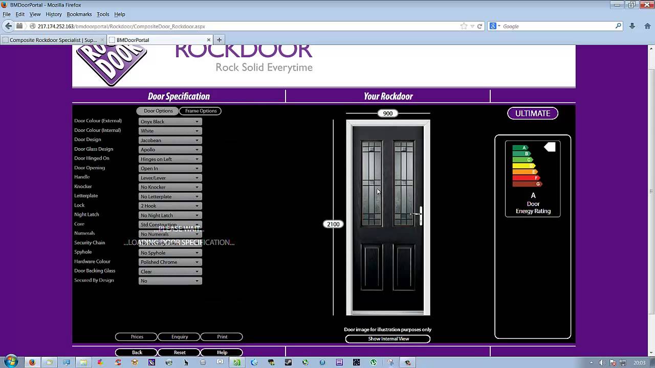 Rockdoor designer