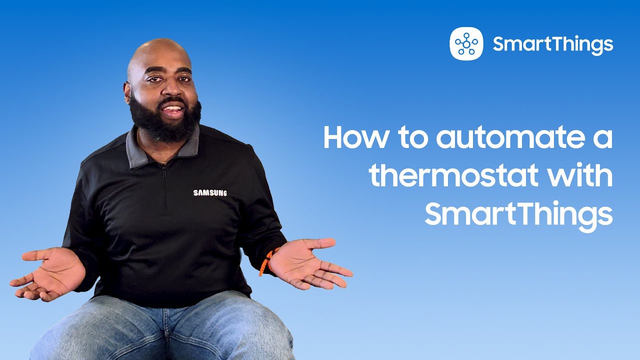 How to automate a thermostat with SmartThings