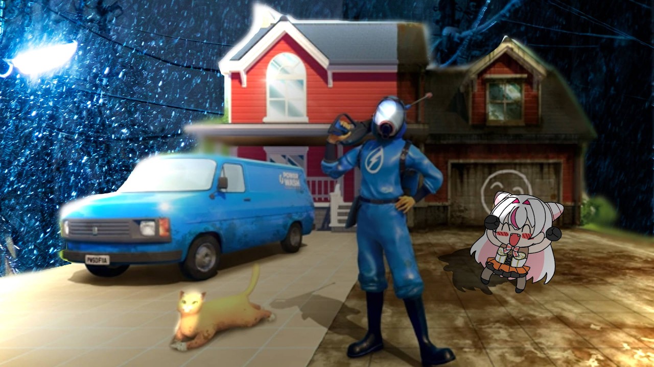 【雑談】令和に「涼宮ハルヒの消失」を見た女【PowerWash Simulator】