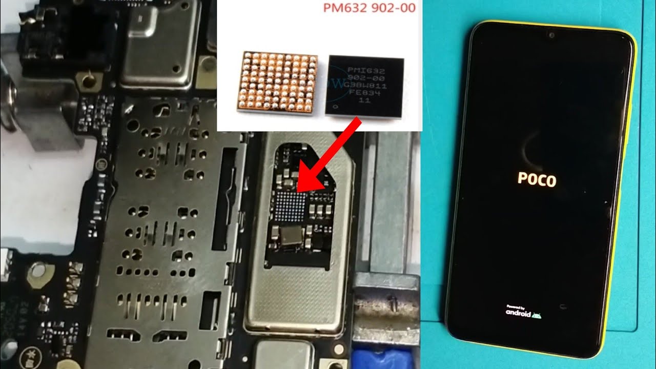 Poco M3 Charging ic Replacement Brandnew ic | Amazing Video! #deadboot#m3&9t#Solve