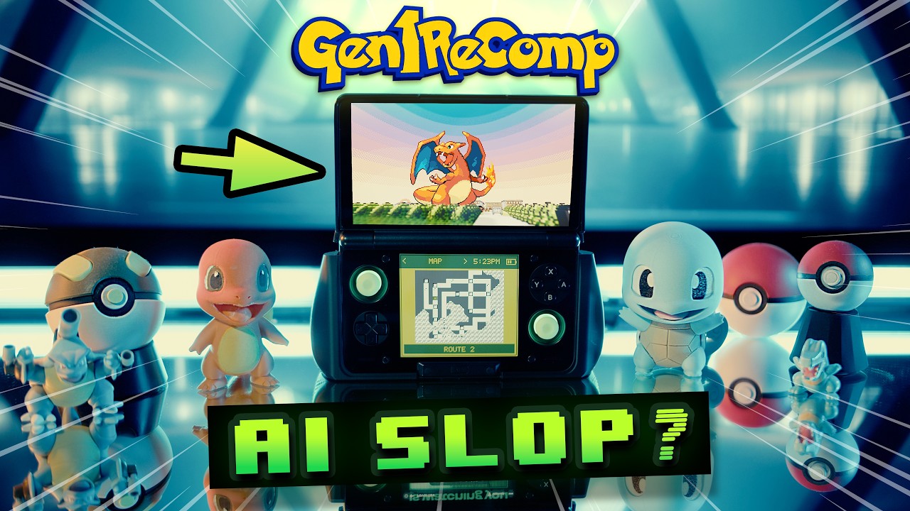 Pok&eacute;mon Gen1Recomp просто потрясающий&hellip; Так почему же люди злятся?