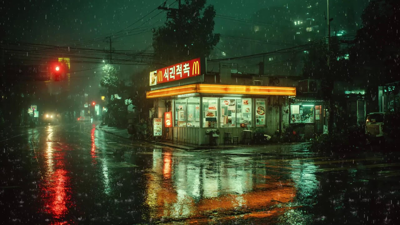 Late Night Kyoto Drizzle 🌙 Chillhop Lofi for Work & Calm