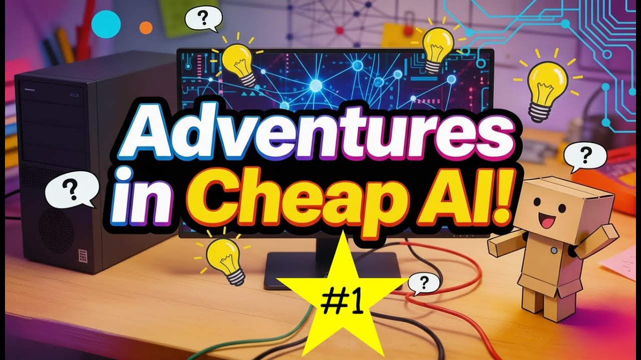 Adventures in Cheap AI! #1 Overview and demos