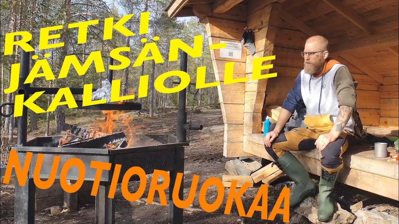 Retki Jämsänkalliolle - Retkiruokaa ja lätyn paistoa - Pohjanmaan päiväretkikohteita