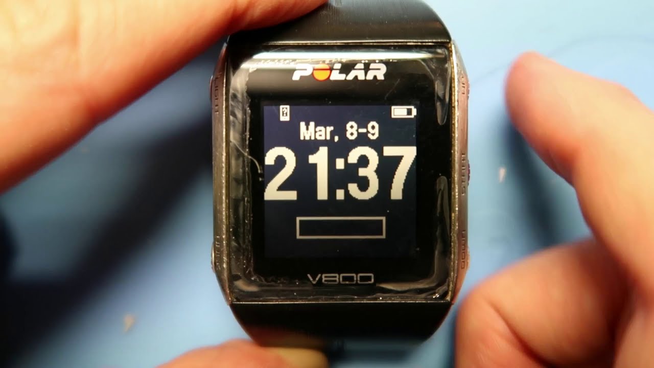 Polar V800 Repair, Cleanup and Battery replacement