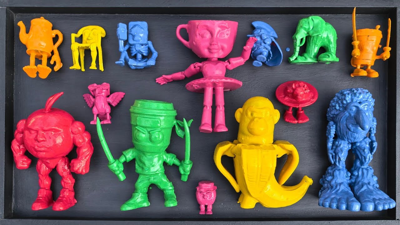 Long Slide Game With Cow Elephant Gorilla Hippopotamus Tiger 3d Animal Game Funny 3d Animals