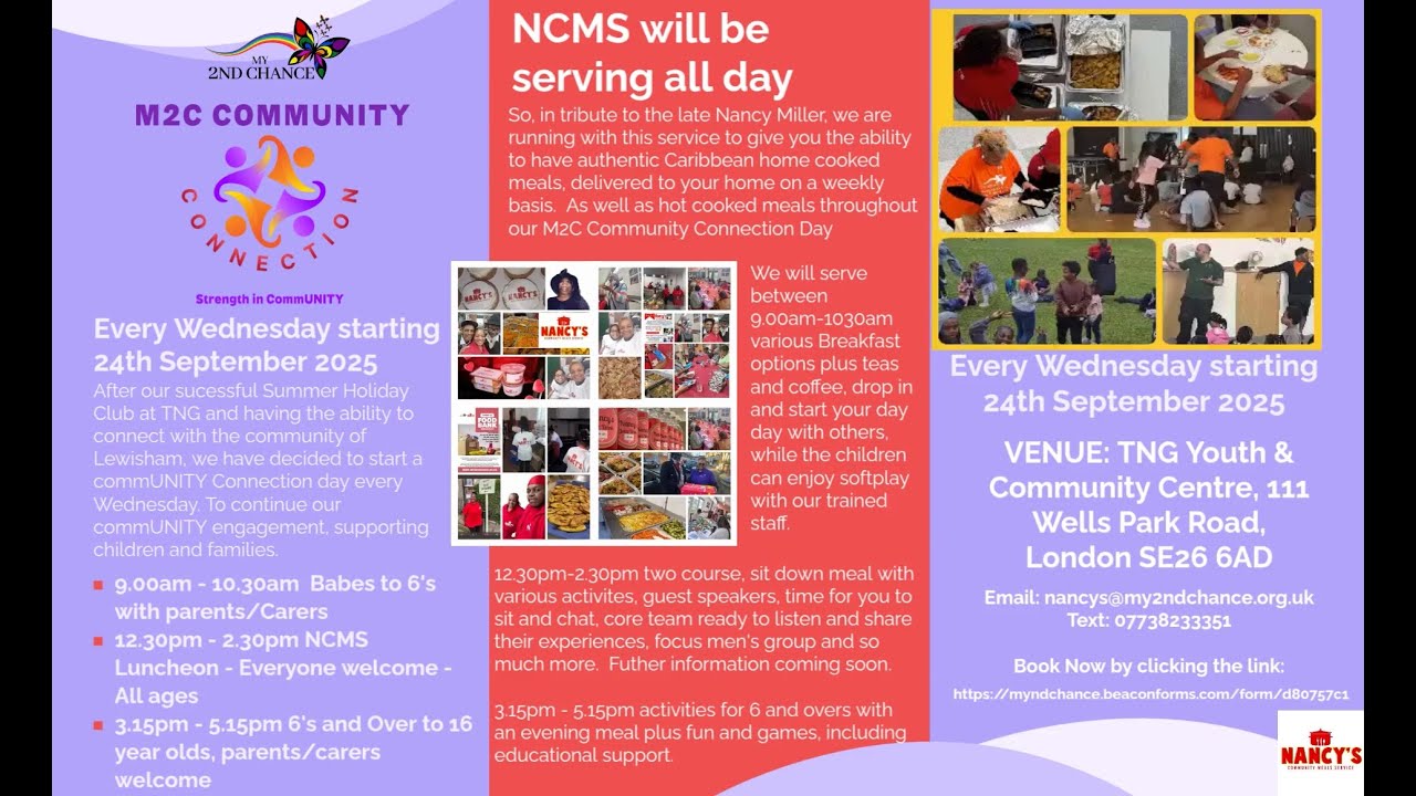 M2C CommUNITY Connection Day - Every Wednesday - Starting 24.09.25