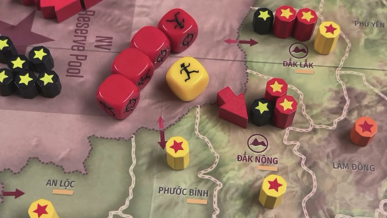 Сайгон 75. Пример игры.