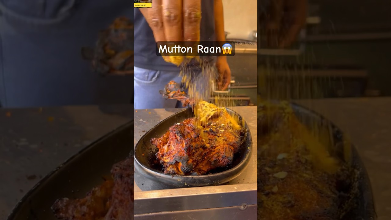 Mutton Raan khaya Hai kabhi?😱 #shorts #mutton #streetfood