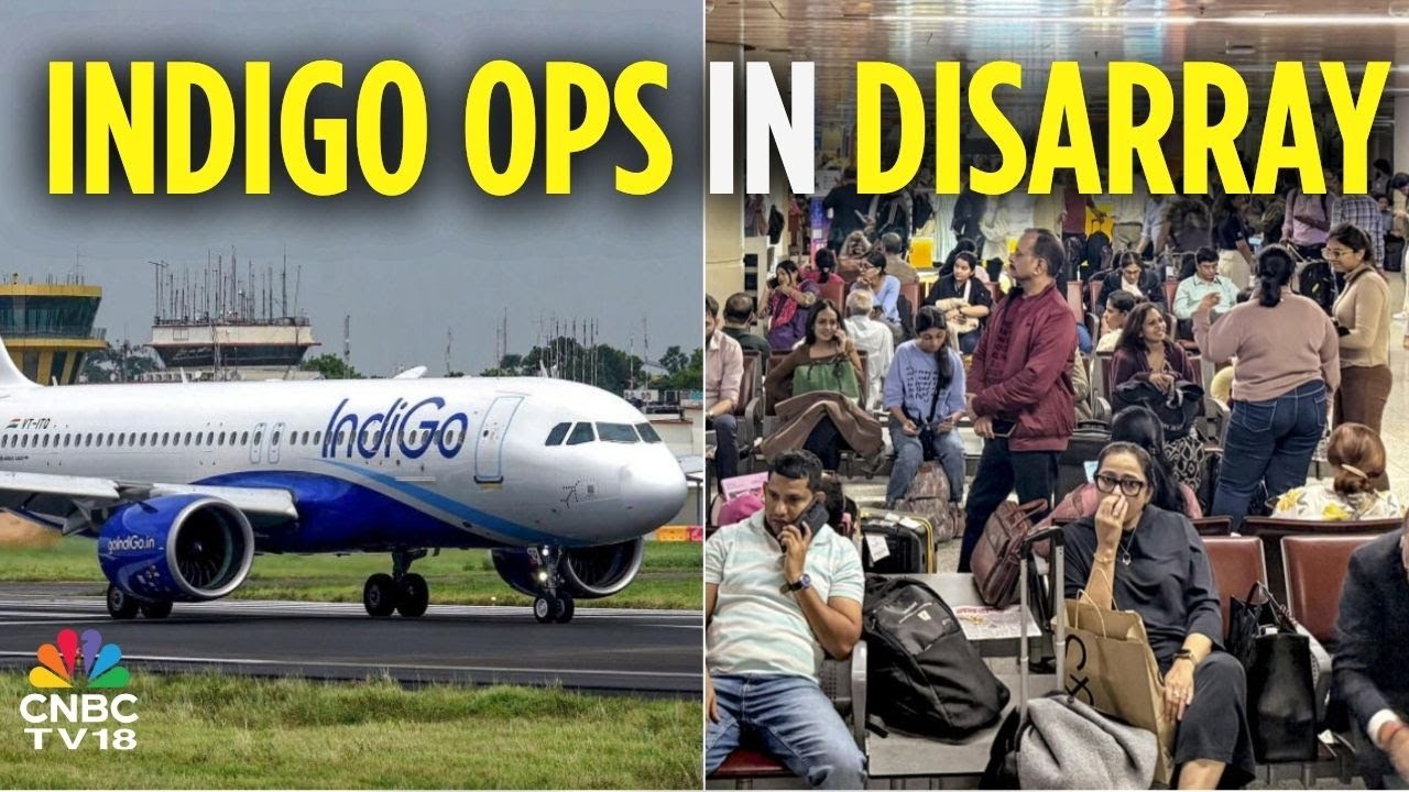 IndiGo Cancels Over 200 Flights; Chaos Erupts At Mumbai, Delhi, Bengaluru & Hyderabad Airports