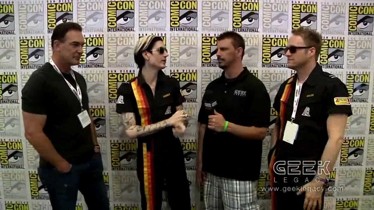 Geek Legacy Hangs out With Venture Brothers Creators Doc Hammer and Jackson Publick SDCC