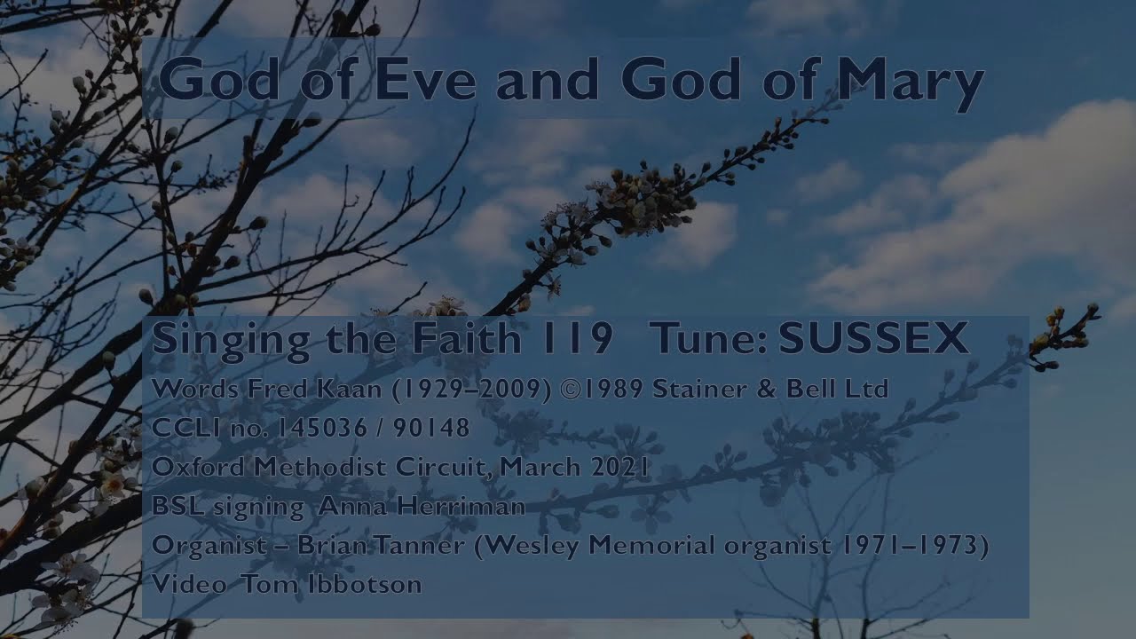 StF119 God of Eve and God of Mary - with BSL