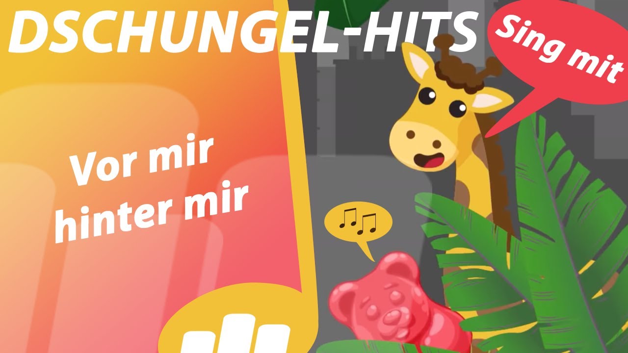 Vor mir hinter mir (Mitsing-Version) | Kinderlieder aus dem Großstadtdschungel