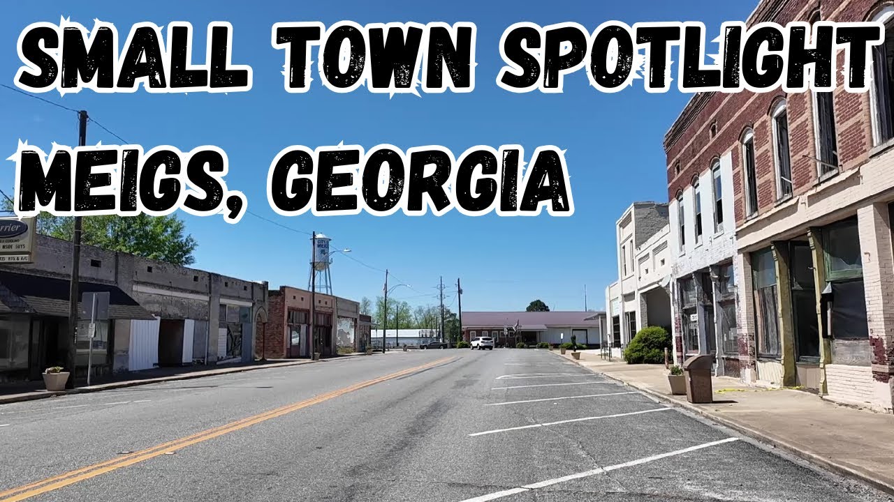 Meigs, Georgia - The Mysterious Abandoned Main Street That Time Forgot