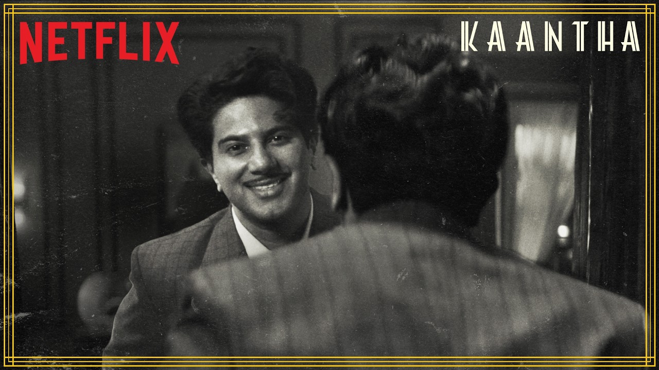 Dulquer’s UNFORGETTABLE Mirror Scene | Kaantha | Netflix India