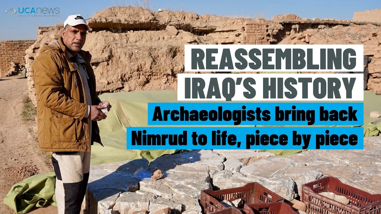 Iraq&rsquo;s archaeologists rebuild historic Nimrud site ravaged by ISIS