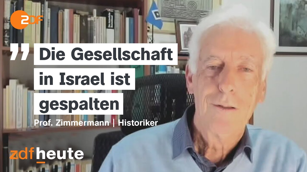 Wie weit geht Israel? - Interview mit Historiker Prof. Zimmermann | ZDFheute live