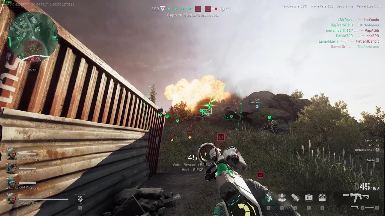75 + Revives - Medic Gameplay - Delta Force