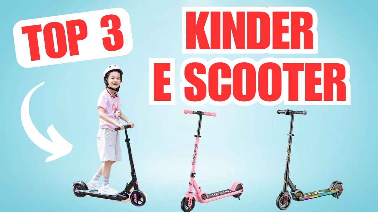 Kinder Elektro Scooter im Test: Nur diese 3 E Scooter sind ihr GELD wert!